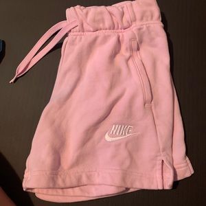 Super cute light pink Nike shorts